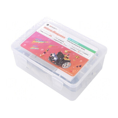 Şasiu cu roţi pentru micro: bit 3,5-5VDC 81x85x44mm | Electronic-mag.ro | Componente Electronice