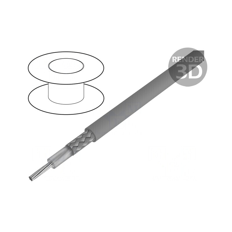 Cablu Microfon 1x24AWG Gri Închis Cu Cositorit | Electronic-mag.ro | Componente Electronice Cablu Microfon 1x24AWG Gri Închis Cu Cositorit | Electronic-mag.ro | Componente Electronice