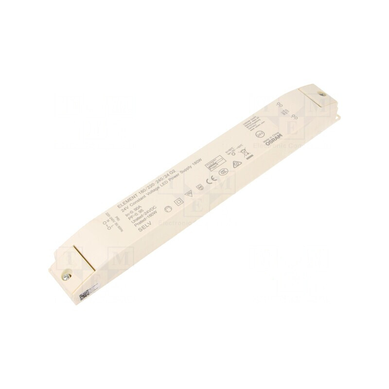 Alimentator LED 180W 24V 7,5A IP20 | Electronic-mag.ro | Componente Electronice