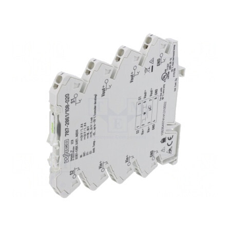 Întrerupător de Supracurent 24VDC 1A 1P IP20 | Electronic-mag.ro | Componente Electronice