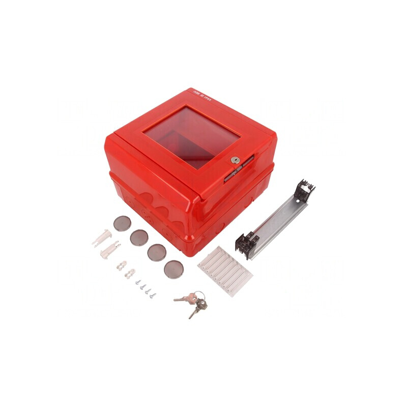 Carcasă de Urgență pentru Perete IP65 Roșu 100x100x50mm | Electronic-mag.ro | Componente Electronice Carcasă de Urgență pentru Perete IP65 Roșu 100x100x50mm | Electronic-mag.ro | Componente Electronice