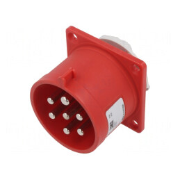 Conector alimentare AC trifazat 32A 400V 7 pini | Electronic-mag.ro | Componente Electronice