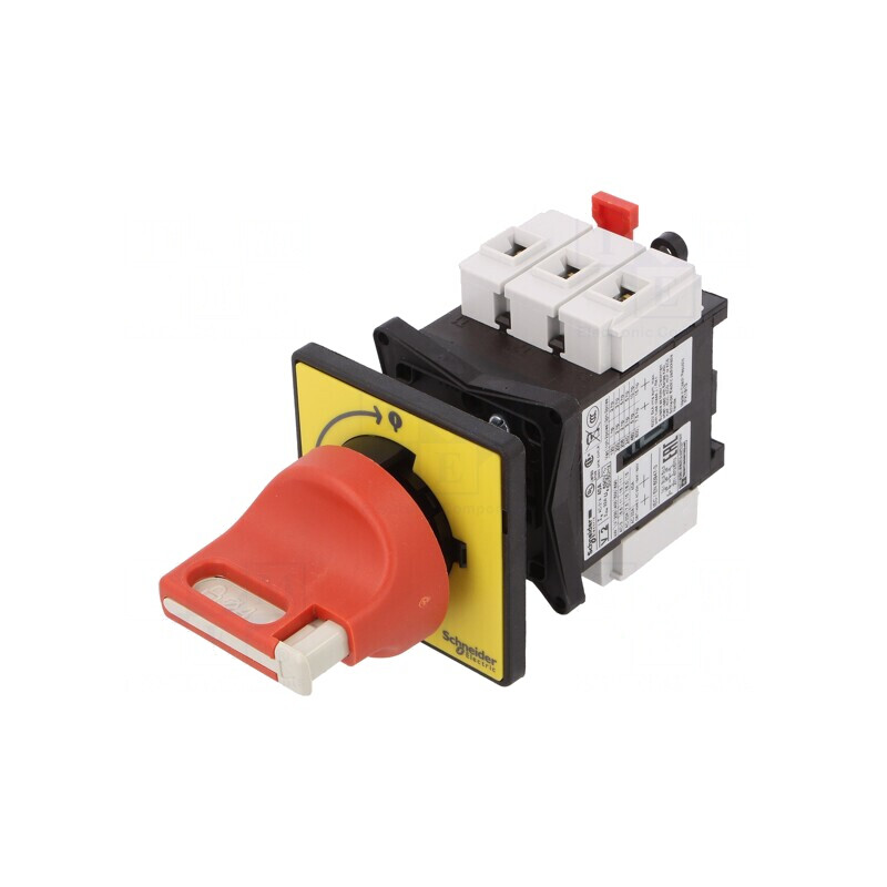 Întrerupător de Siguranță Principal 40A IP65 3 Poli | Electronic-mag.ro | Componente Electronice