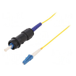 Patch Cord Fibră Optică Monomod Simplex Baionetă | Electronic-mag.ro | Componente Electronice