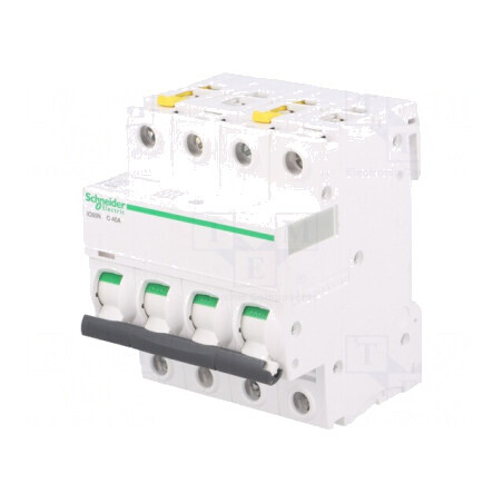 Întrerupător de Supracurent 400VAC 40A 4P C | Electronic-mag.ro | Componente Electronice