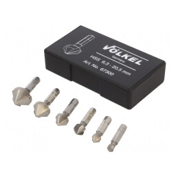 Set Adâncitoare HSS Oțel Rapid 3 Bucăți | Electronic-mag.ro | Componente Electronice