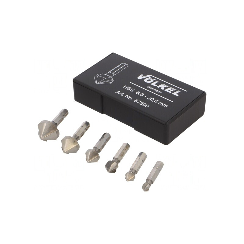 Set Adâncitoare HSS Oțel Rapid 3 Bucăți | Electronic-mag.ro | Componente Electronice