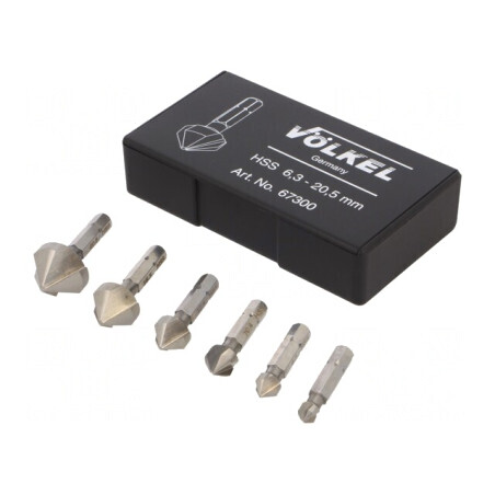 Set Adâncitoare HSS Oțel Rapid 3 Bucăți | Electronic-mag.ro | Componente Electronice