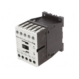 Contactor 4 Polari 24VDC 12A DIN | Electronic-mag.ro | Componente Electronice