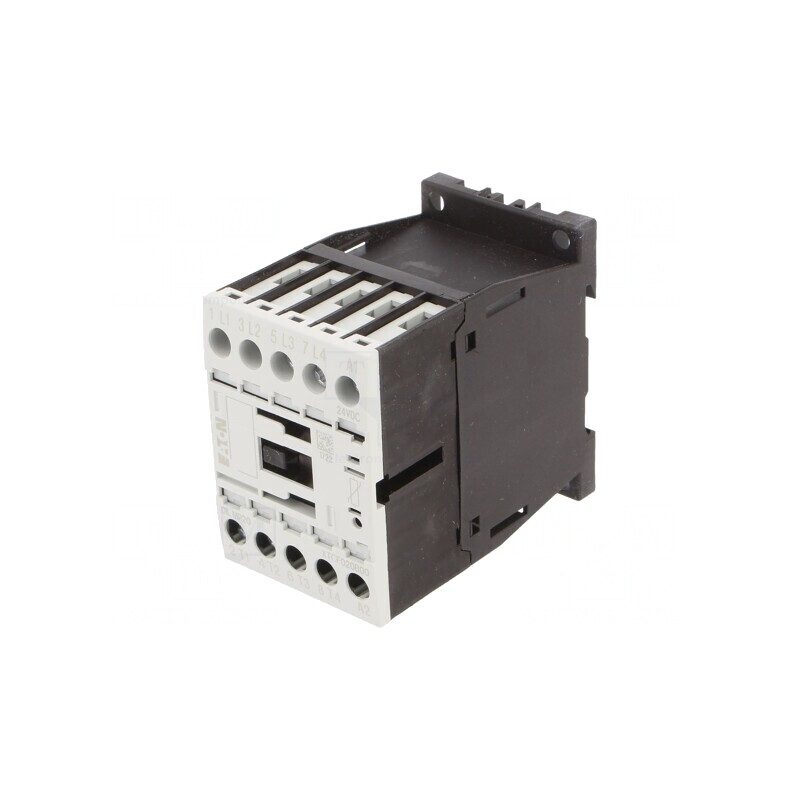 Contactor 4 Polari 24VDC 12A DIN | Electronic-mag.ro | Componente Electronice