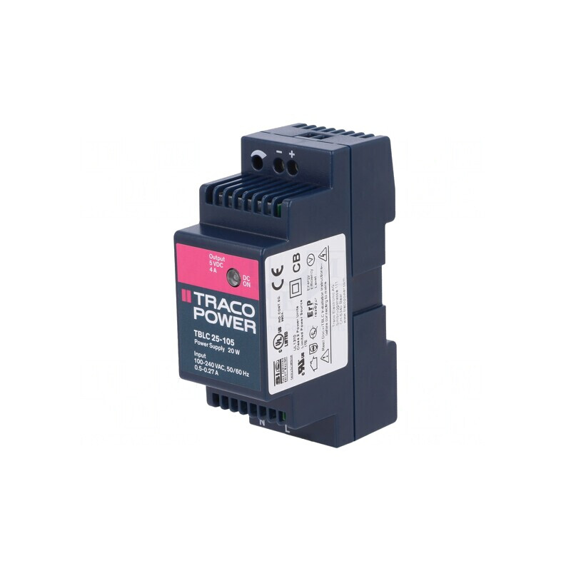 Alimentator pulsatoriu pentru șină DIN 20W 5V 4A | Electronic-mag.ro | Componente Electronice Alimentator pulsatoriu pentru șină DIN 20W 5V 4A | Electronic-mag.ro | Componente Electronice