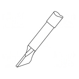 Vârf lopățică 3,5mm pentru stații JBC C120007 | Electronic-mag.ro | Componente Electronice