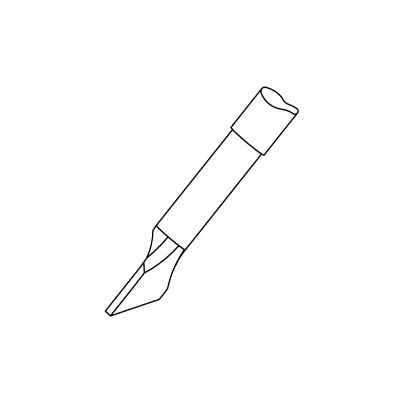 Vârf lopățică 3,5mm pentru stații JBC C120007 | Electronic-mag.ro | Componente Electronice