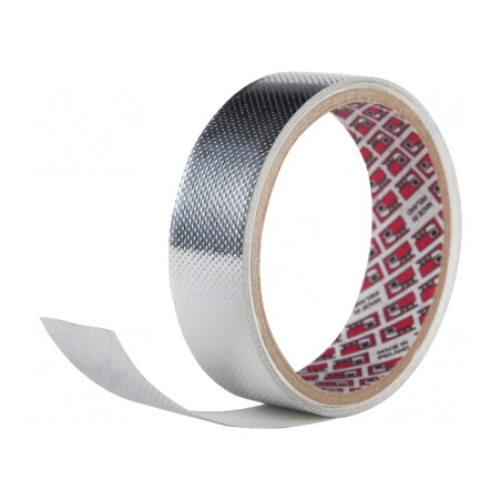 Bandă Ecranare Acril Neconductor 25mm x 16,5m | Electronic-mag.ro | Componente Electronice