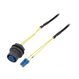 Patch Cord Fibră Duplex Monomod SM Tip Baionetă | Electronic-mag.ro | Componente Electronice