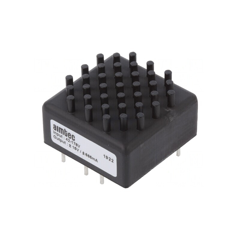 Convertor DC/DC 20W 42-176V la 15V/-15V | Electronic-mag.ro | Componente Electronice