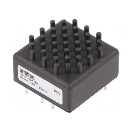 Convertor DC/DC 20W 42-176V la 15V 1.33A | Electronic-mag.ro | Componente Electronice