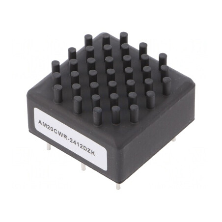Convertor DC/DC 20W 13-70V la 12V/-12V AM20CWR-2412DZK | Electronic-mag.ro | Componente Electronice