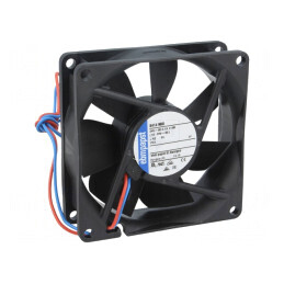 Ventilator axial DC 24V 80x80x25mm 78m3/h 37dBA cu rulment | Electronic-mag.ro | Componente Electronice