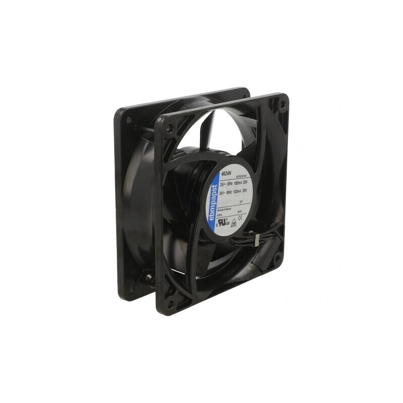 Ventilator ax axial DC 24V 119x119x38mm 148m3/h  | Electronic-mag.ro | Componente Electronice