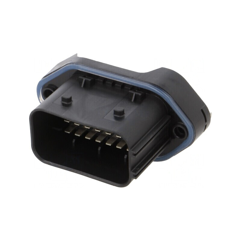 Conector Automotive LEAVYSEAL Tată Soclu 21 PIN Negru