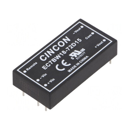 Convertor DC/DC 20W 8.5-160V la 15V/-15V | Electronic-mag.ro | Componente Electronice