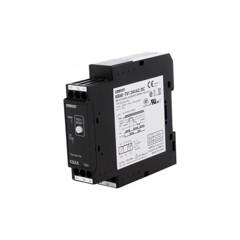 Releu Monitorizare Temperatură 24VAC/DC K8AK-TS1 | Electronic-mag.ro | Componente Electronice