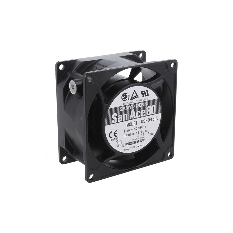 Ventilator AC Axial 80x80x42mm 115VAC | Electronic-mag.ro | Componente Electronice