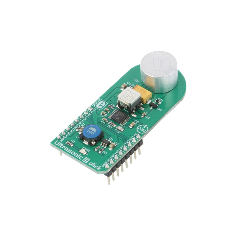 Senzor de Distanță cu Ultrasunete SPI PGA460 - Ultrasonic 2 Click | Electronic-mag.ro | Componente Electronice