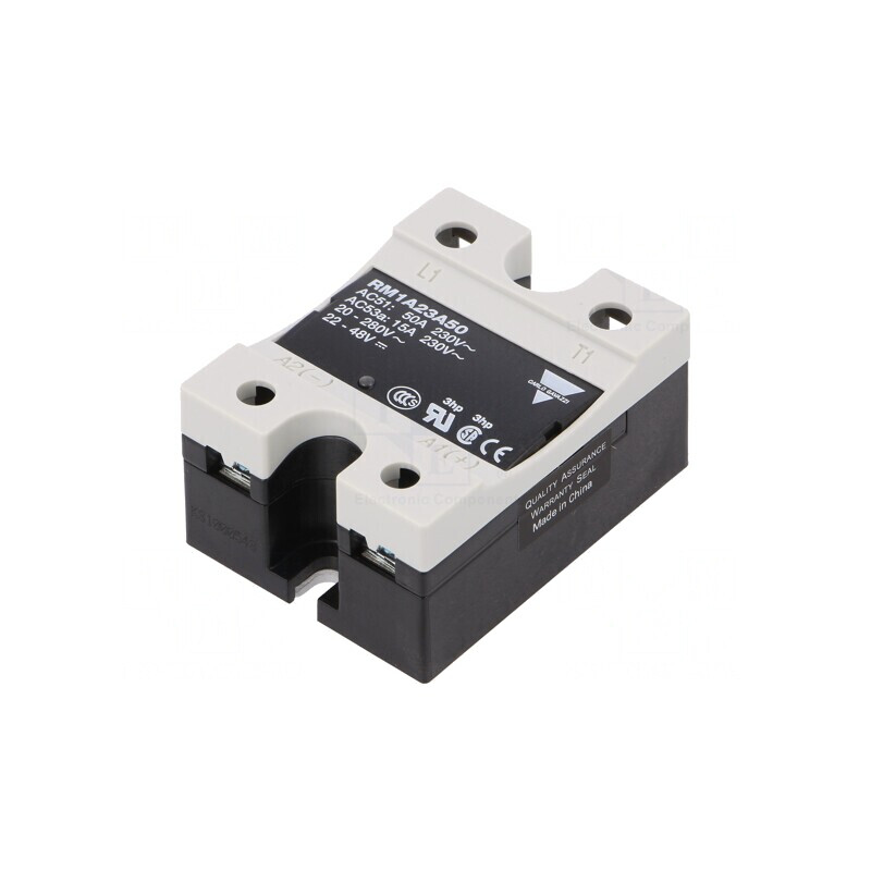 Releu semiconductor 50A 20-280VAC 22-48VDC | Electronic-mag.ro | Componente Electronice Releu semiconductor 50A 20-280VAC 22-48VDC | Electronic-mag.ro | Componente Electronice