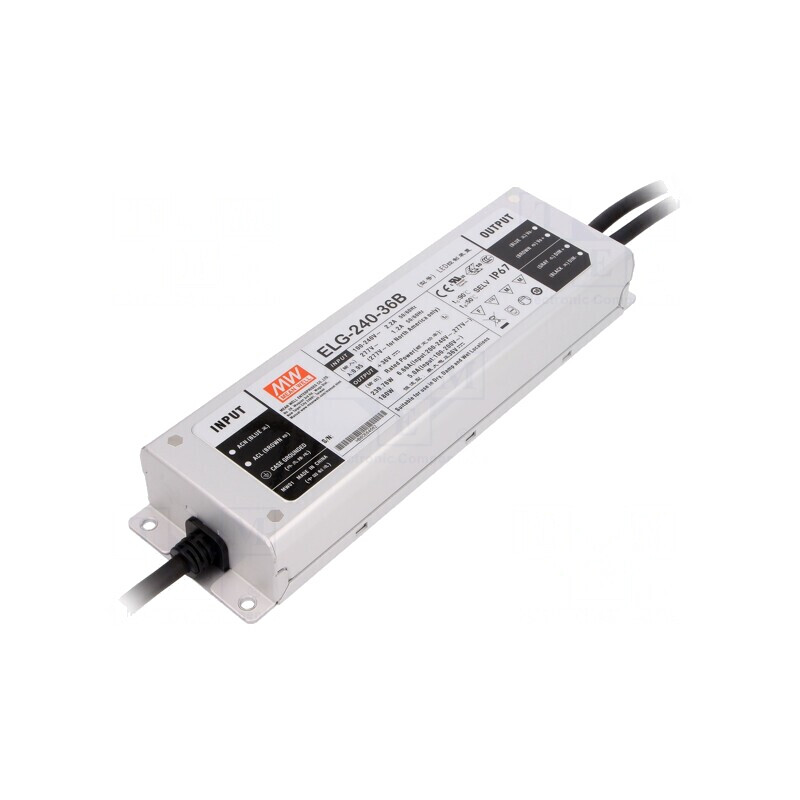 Alimentator LED 240W 36V IP67 | Electronic-mag.ro | Componente Electronice Alimentator LED 240W 36V IP67 | Electronic-mag.ro | Componente Electronice