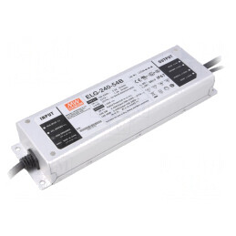 Alimentator LED 240W 54V 4.45A IP67 | Electronic-mag.ro | Componente Electronice