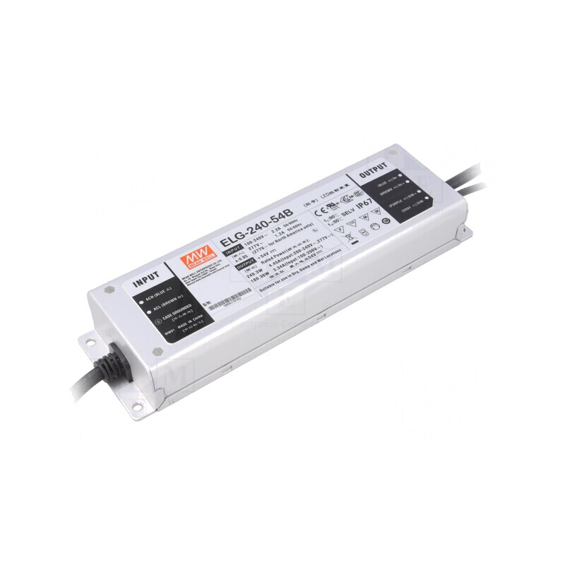 Alimentator LED 240W 54V 4.45A IP67 | Electronic-mag.ro | Componente Electronice Alimentator LED 240W 54V 4.45A IP67 | Electronic-mag.ro | Componente Electronice
