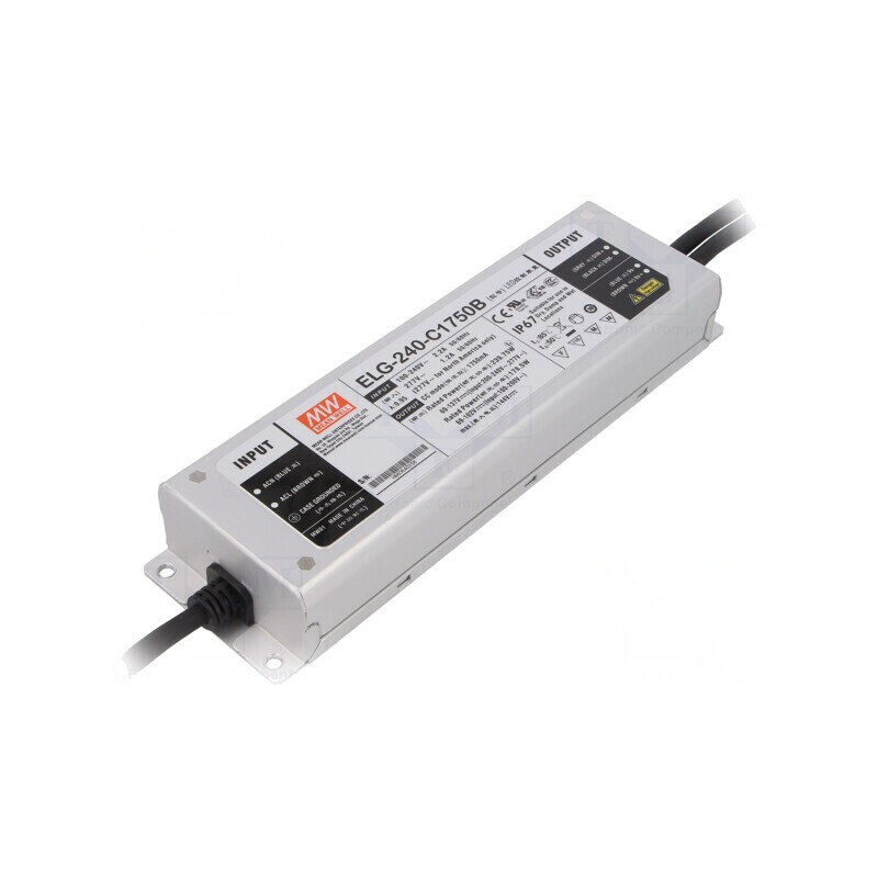 Alimentator LED 240W 1750mA 100-305VAC | Electronic-mag.ro | Componente Electronice Alimentator LED 240W 1750mA 100-305VAC | Electronic-mag.ro | Componente Electronice