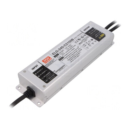 Alimentator LED 240W 2100mA 100-305VAC | Electronic-mag.ro | Componente Electronice