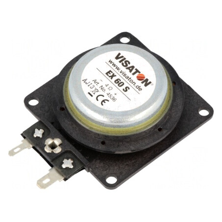 Difuzor 25W 4Ω 58x58x21mm | Electronic-mag.ro | Componente Electronice