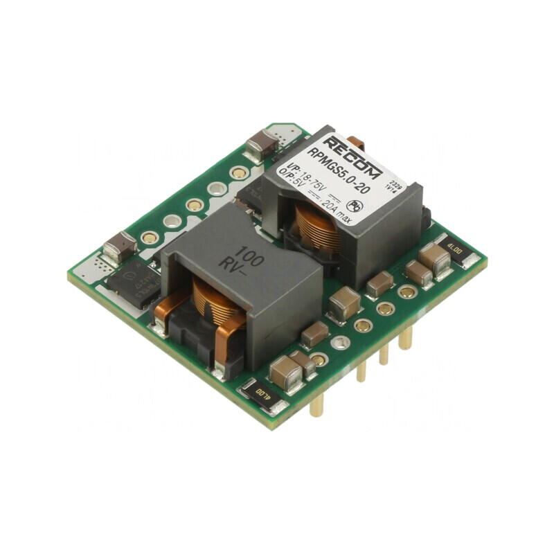Convertor DC/DC 18-75V la 5V 20A THT RPMGS5.0-20 | Electronic-mag.ro | Componente Electronice Convertor DC/DC 18-75V la 5V 20A THT RPMGS5.0-20 | Electronic-mag.ro | Componente Electronice