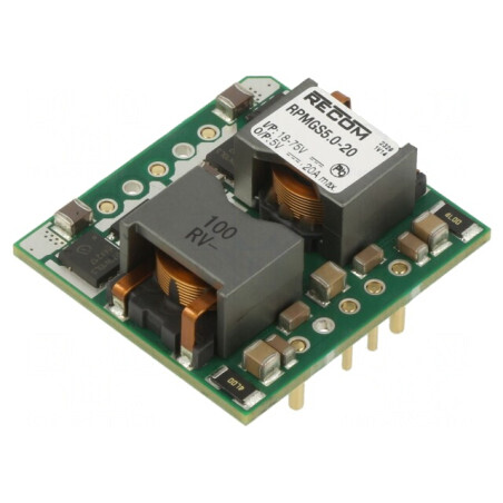 Convertor DC/DC 18-75V la 5V 20A THT RPMGS5.0-20 | Electronic-mag.ro | Componente Electronice