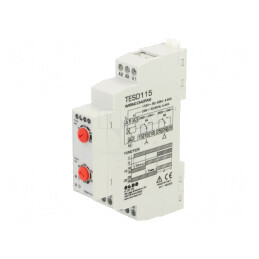 Timer Releu pentru Şină DIN, 1s-60s, 24VAC/115VAC/24VDC, IP40