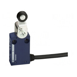 Limitator Cursă Manetă cu Rulou Plastic 34,4mm Ø16mm 6A | Electronic-mag.ro | Componente Electronice