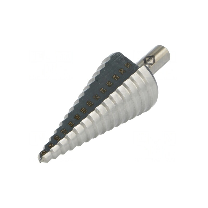 Burghiu Oțel Rapid HSS 6-32mm Tablă Subțire 14 Pași | Electronic-mag.ro | Componente Electronice