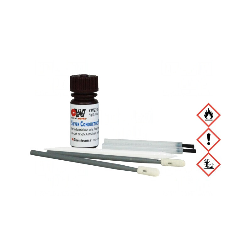 Lac trasare piste conductoare argintiu 50ml | Electronic-mag.ro | Componente Electronice Lac trasare piste conductoare argintiu 50ml | Electronic-mag.ro | Componente Electronice