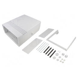 Carcasă cu Panou și Picioruș Reglabil Strumentalia 216mm | Electronic-mag.ro | Componente Electronice