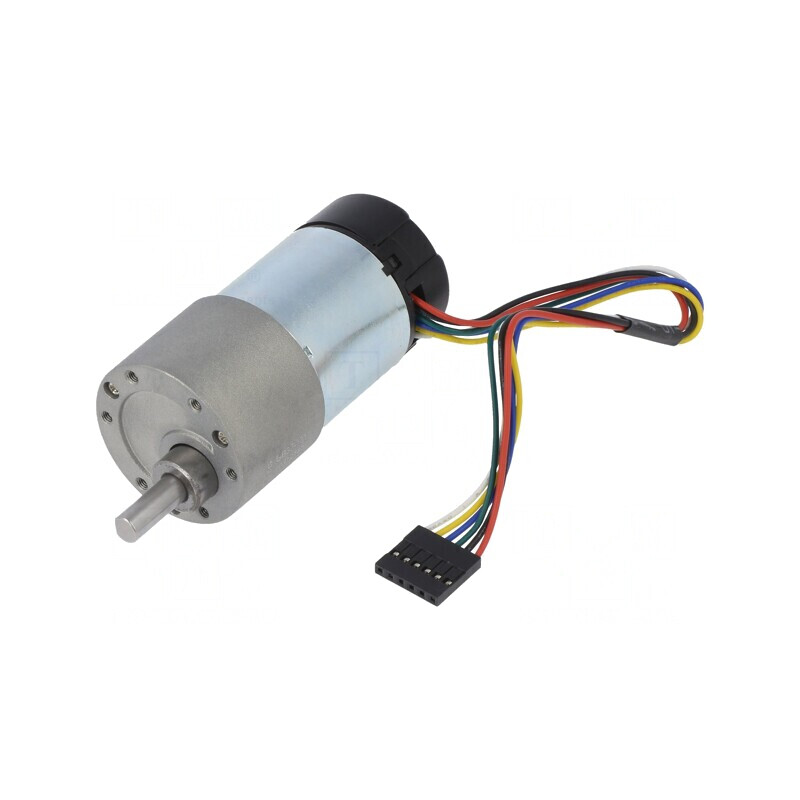 Motor DC cu Transmisie 24V 79rot/min Ax Crestătură D | Electronic-mag.ro | Componente Electronice