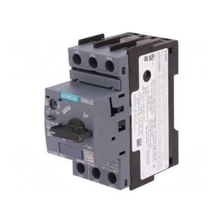 Întrerupător motor 1,5kW pentru șină DIN 3RV2 | Electronic-mag.ro | Componente Electronice