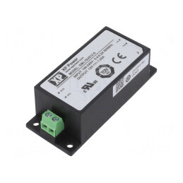 Alimentator Pulsatoriu Deschis 15W 120-370VDC 85-264VAC EML15US12-S | Electronic-mag.ro | Componente Electronice