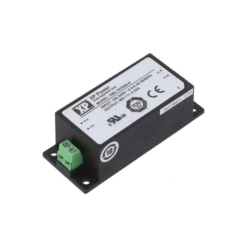 Alimentator Pulsatoriu Încastrabil 15W 48VDC 320mA | Electronic-mag.ro | Componente Electronice