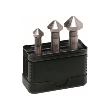 Set Adâncitoare Oțel Rapid HSS 3 Buc. | Electronic-mag.ro | Componente Electronice