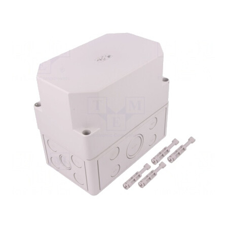 Carcasă Universală PC Gri IP66 110x180x165mm | Electronic-mag.ro | Componente Electronice