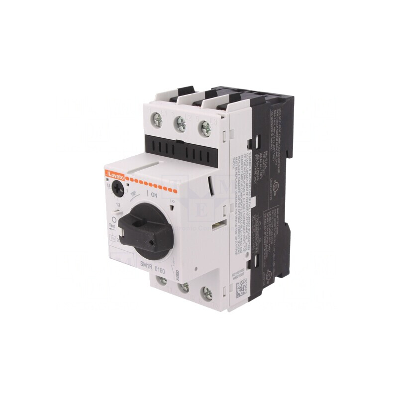 Întrerupător Motor 230-690V 1-1,6A DIN IP20 | Electronic-mag.ro | Componente Electronice